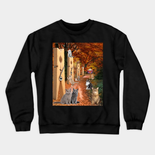 WELCOME TO THE CAT PARTY Crewneck Sweatshirt by Bristlecone Pine Co.